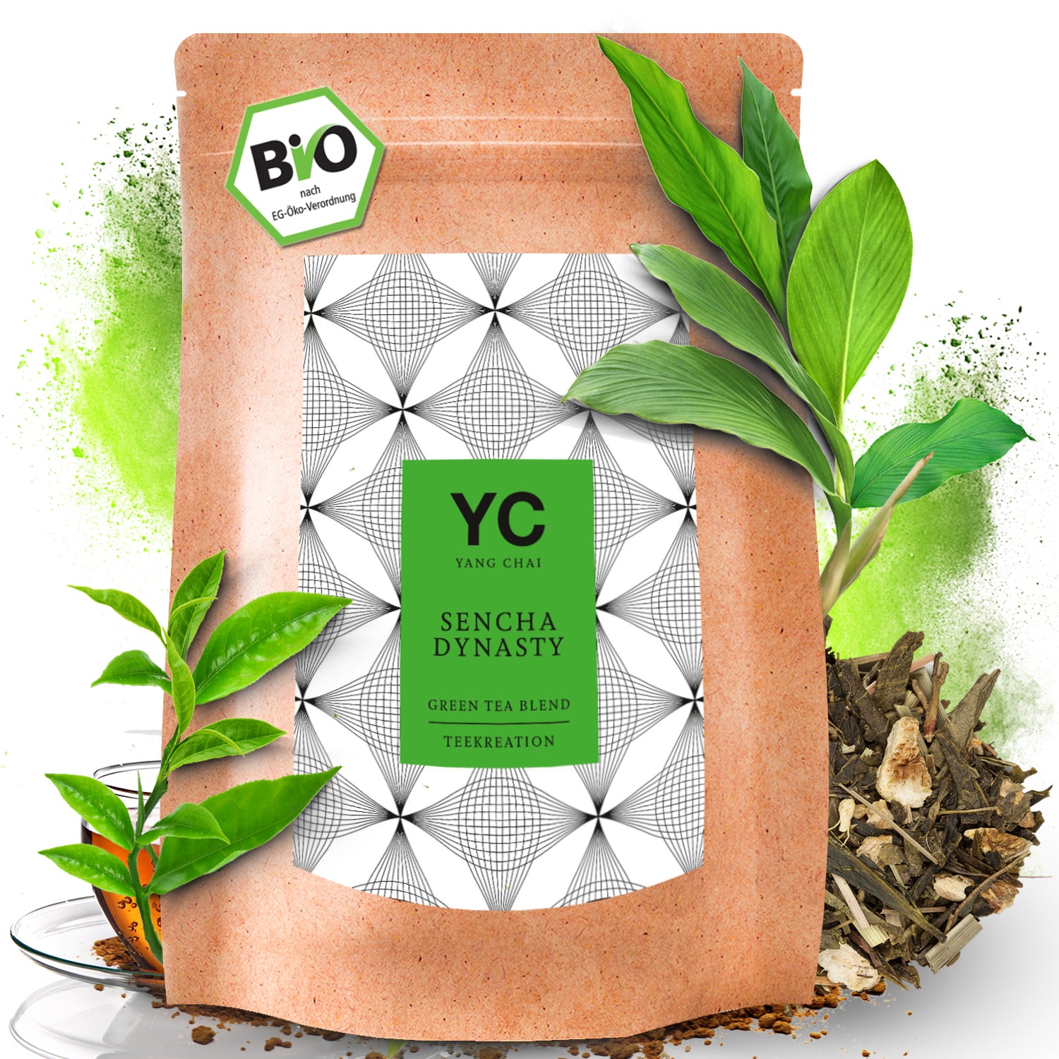 YC Yang Chai Sencha Grüner Tee BIO - Japanischer Grüntee "Sencha Dynasty" 250g