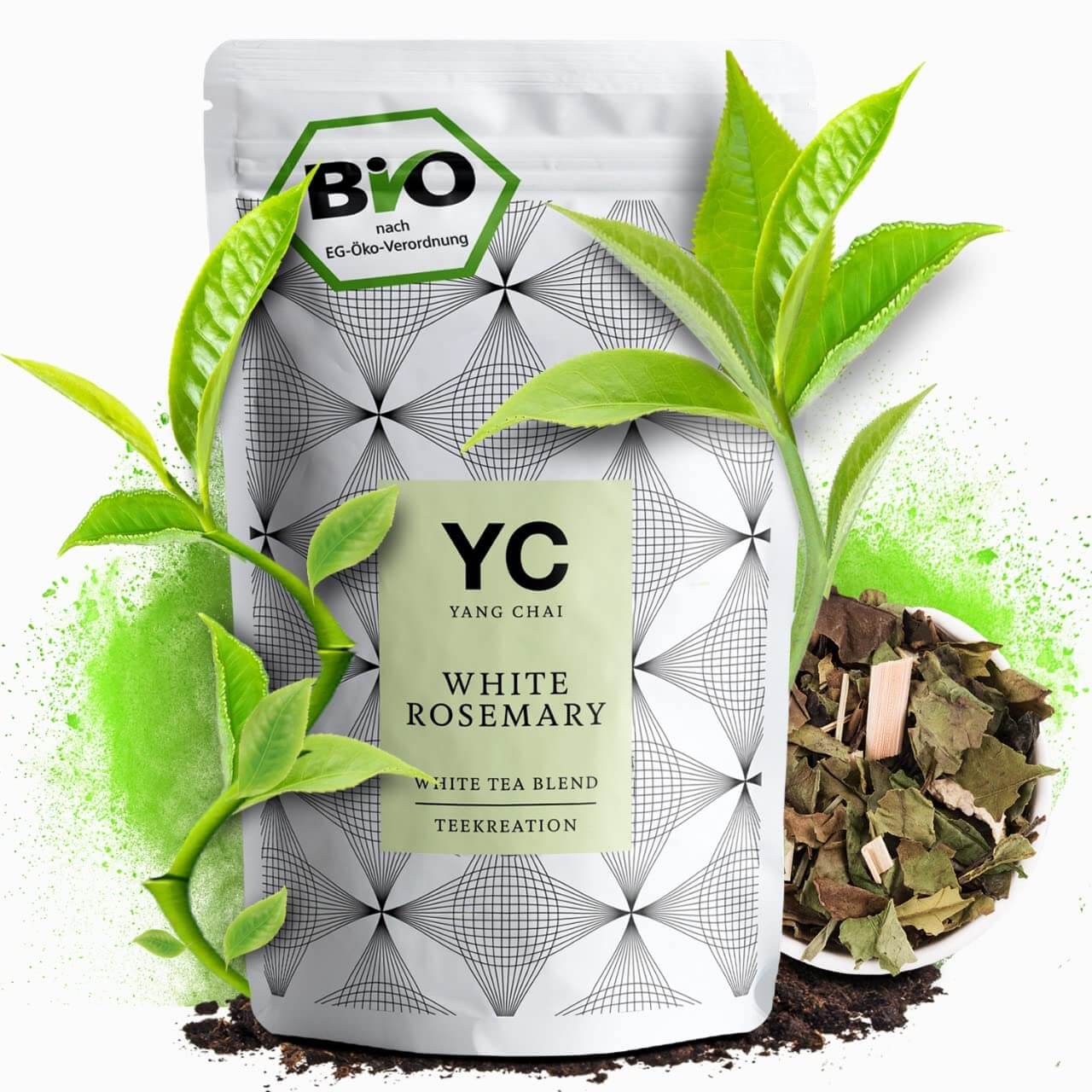 YC Yang Chai Pai Mu Tan Bio Weißer Tee - Hochwertiger chinesischer Weisser Tee 