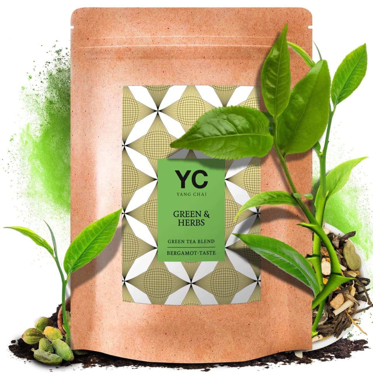 YC Yang Chai Bio Kräutertee mit Bergamot Geschmack 